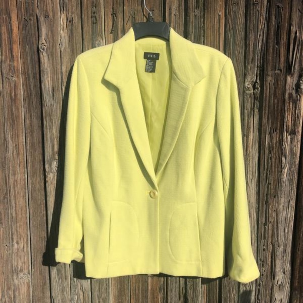 Stylish Lime Blazer